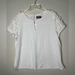 Karl Lagerfeld Paris White Blouse
